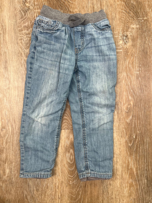 Fleece Lined Blue Jeans - 5T, Kids 5/5T