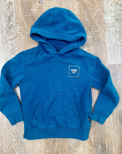 Teal Blue Vans Hoodie - 3T, Kids 3T