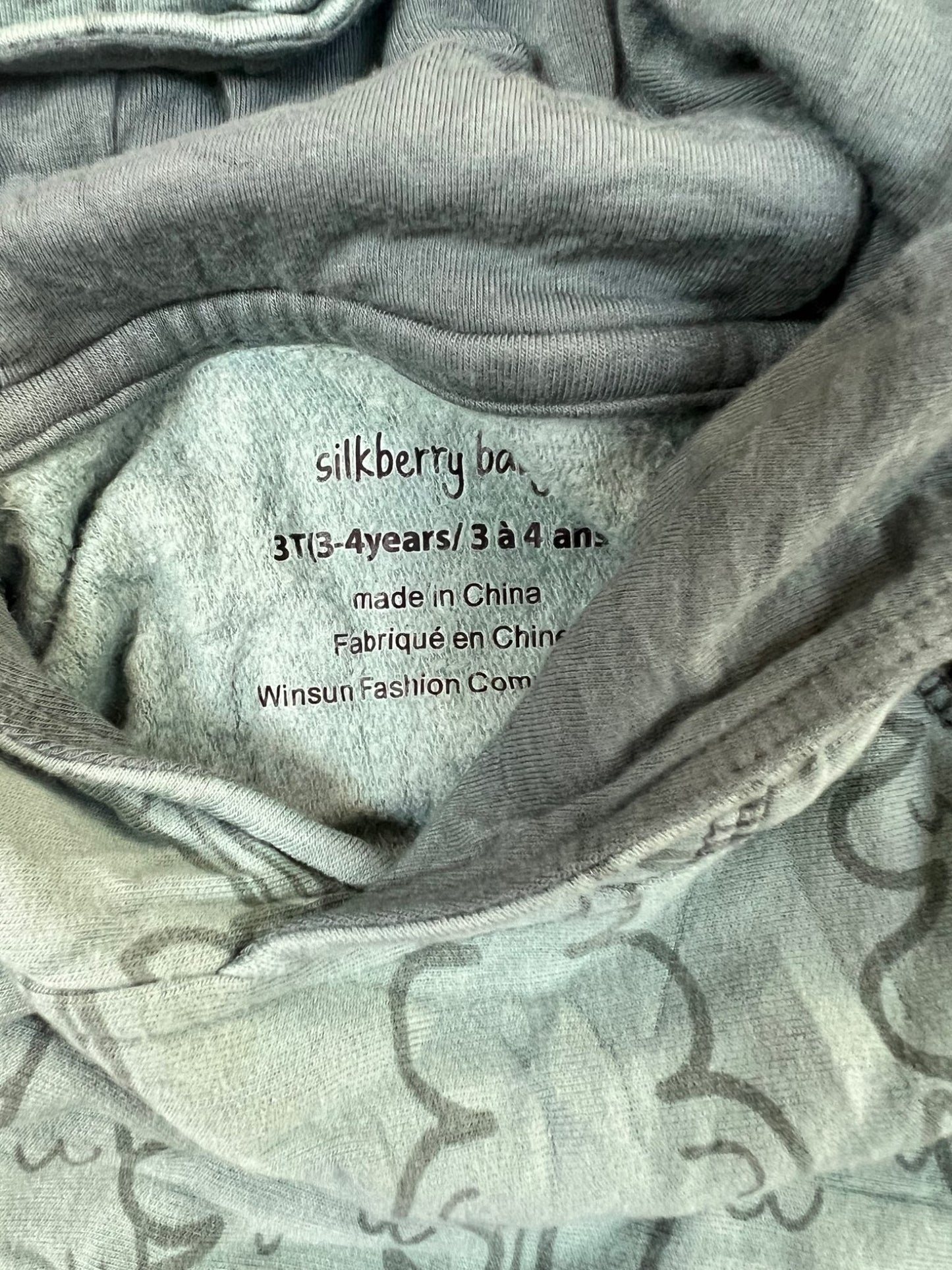 Silkberry Long Sleeve Forest Shirt - Size 3/4, Kids 3T