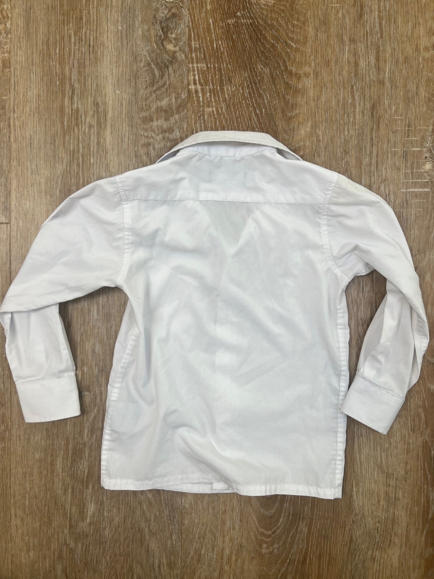 White long sleeve dress shirt - size 3, Kids 3T