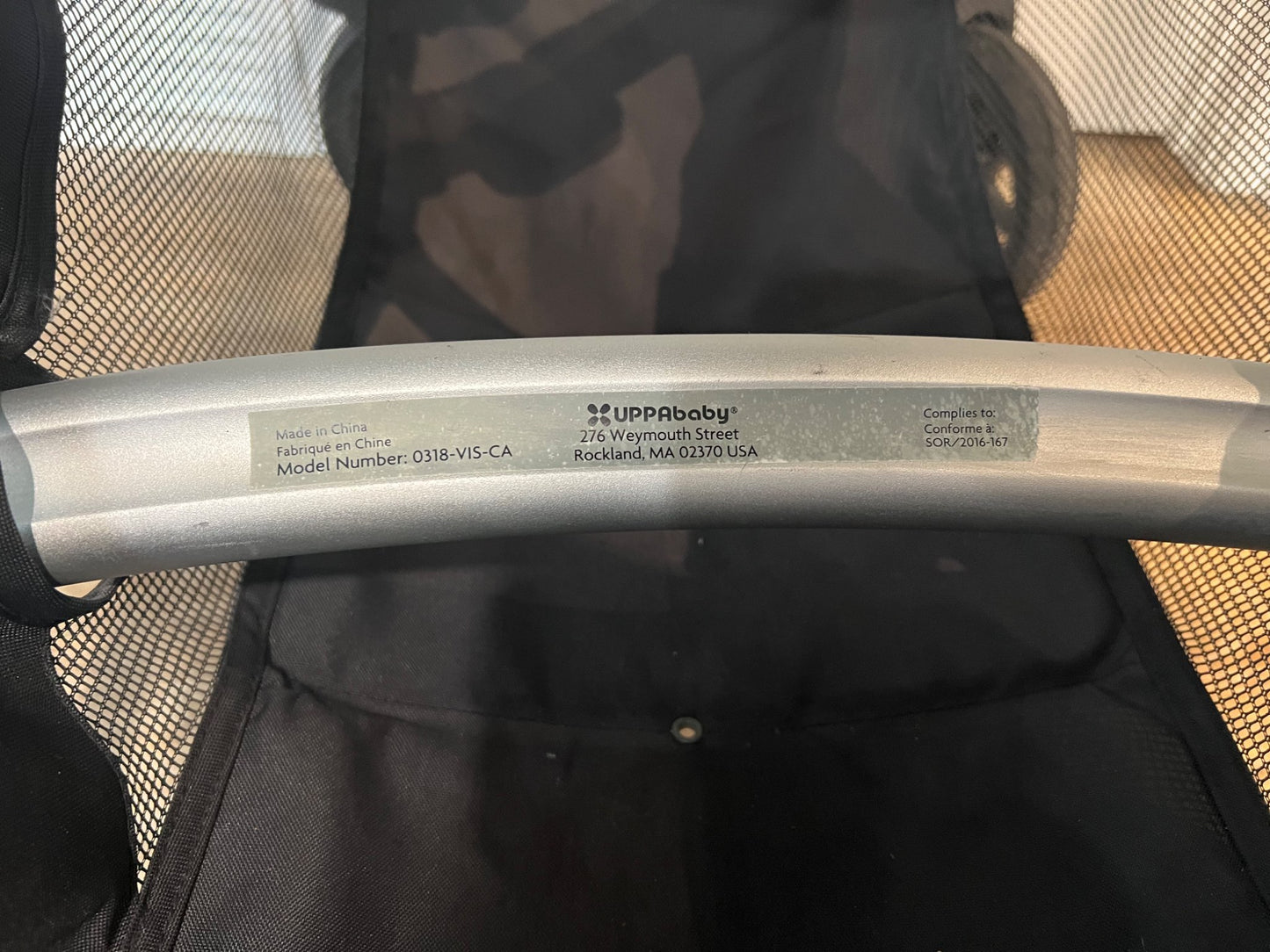 Uppababy Vista Stroller with Toddler Seat and accessories.