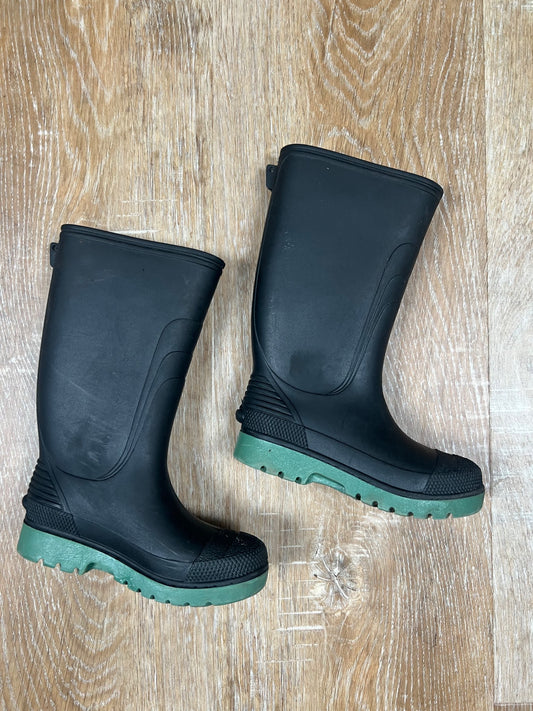 Black Rubber Boots / Rain Boots size 11, Shoes 11 (Toddler:2-4yr)