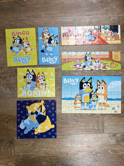 Bluey Puzzles x 7