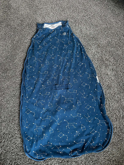 Woolino 4-Season Sleep Sack – Navy Constellation – 2–4 Years, 2T, 3T & 4T+