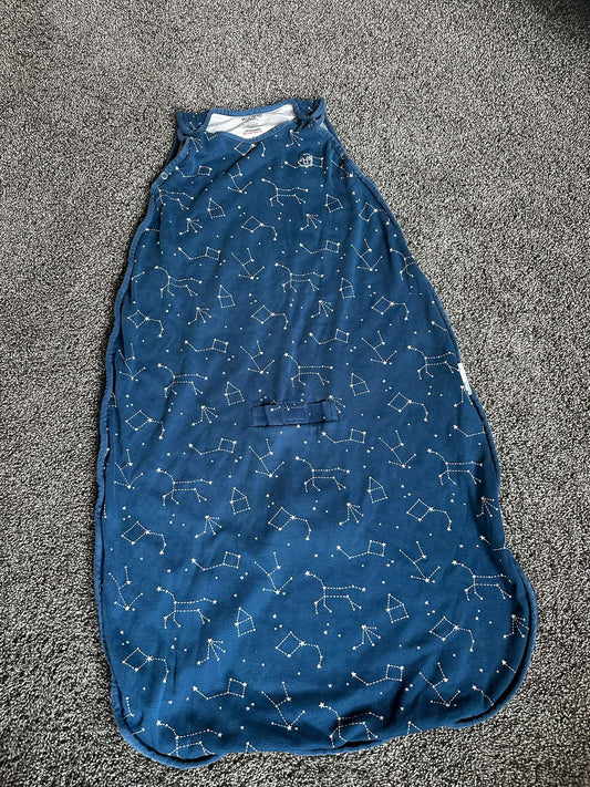 Woolino 4-Season Sleep Sack – Navy Constellation – 2–4 Years, 2T, 3T & 4T+