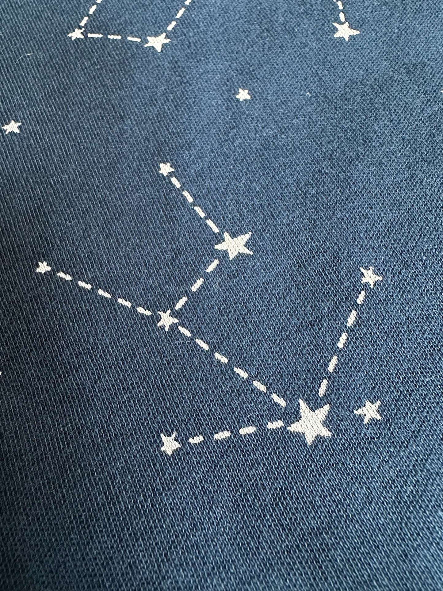 Woolino 4-Season Sleep Sack – Navy Constellation – 2–4 Years, 2T, 3T & 4T+
