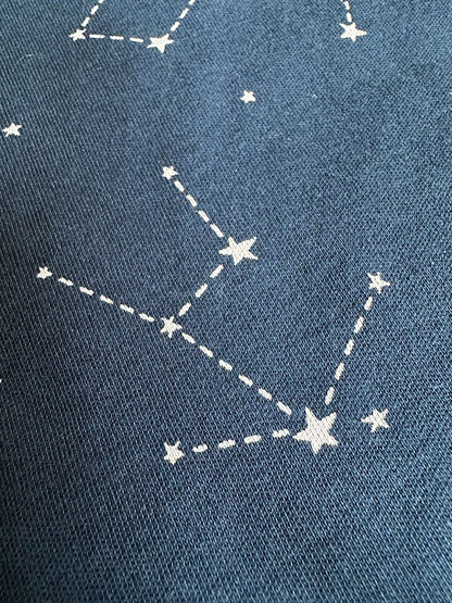 Woolino 4-Season Sleep Sack – Navy Constellation – 2–4 Years, 2T, 3T & 4T+