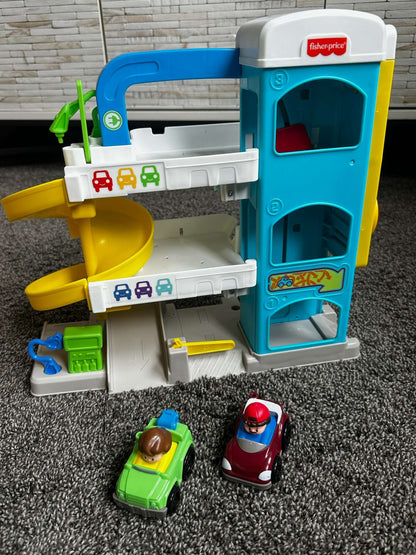 Fisher-Price Little People Helpful Neighbors Garage Toddler Toy