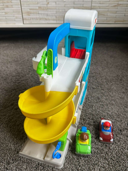 Fisher-Price Little People Helpful Neighbors Garage Toddler Toy