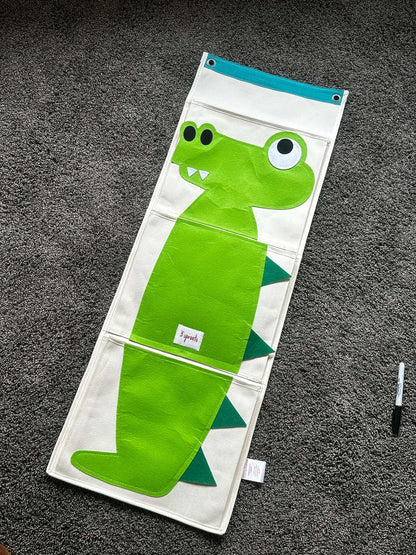 3 Sprouts Alligator Hanging Organizer
