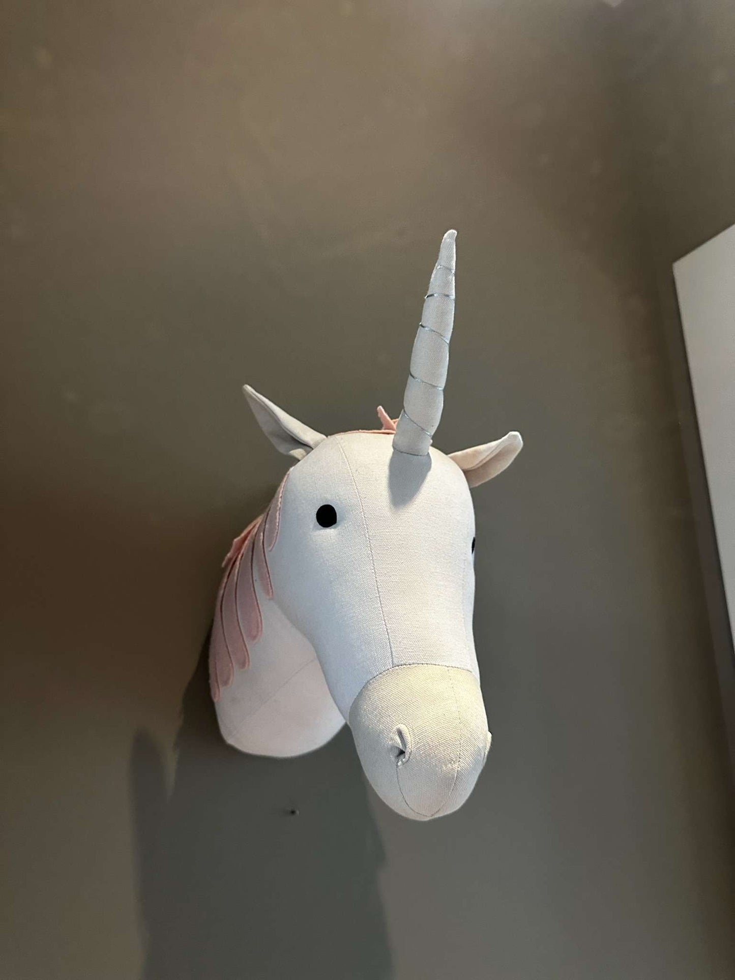 Pottery Barn Unicorn Wall Unicorn Head Decor - Fantastic Condition!