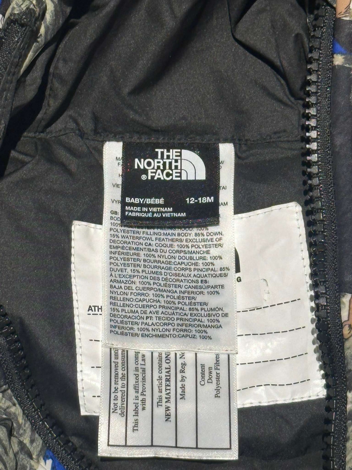 The North Face Down Bunting Snowsuit – 12–18M, Kids 18 Month (12-18M)