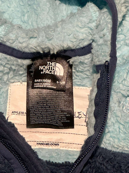 The North Face Fleece Bunting – Blue/Navy – 6–12M, Kids 12 Month (9-12M)