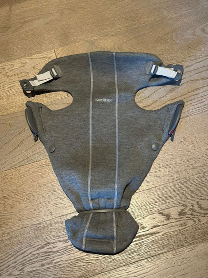 Newborn BabyBjorn Baby Carrier Mini (3D Jersey, dark grey)