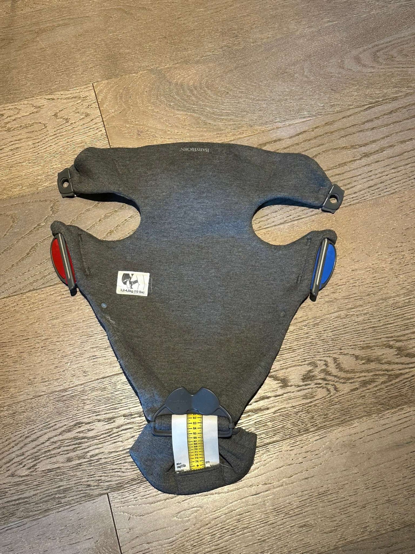 Newborn BabyBjorn Baby Carrier Mini (3D Jersey, dark grey)