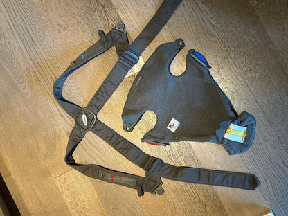 Newborn BabyBjorn Baby Carrier Mini (3D Jersey, dark grey)