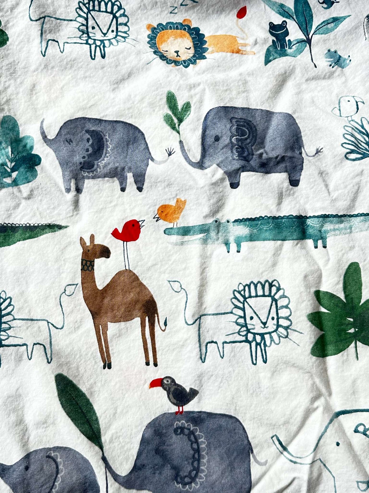 3 Pack Cutest Pottery-Barn Crib Sheets - Animal Jungle Heaven!  Organic!