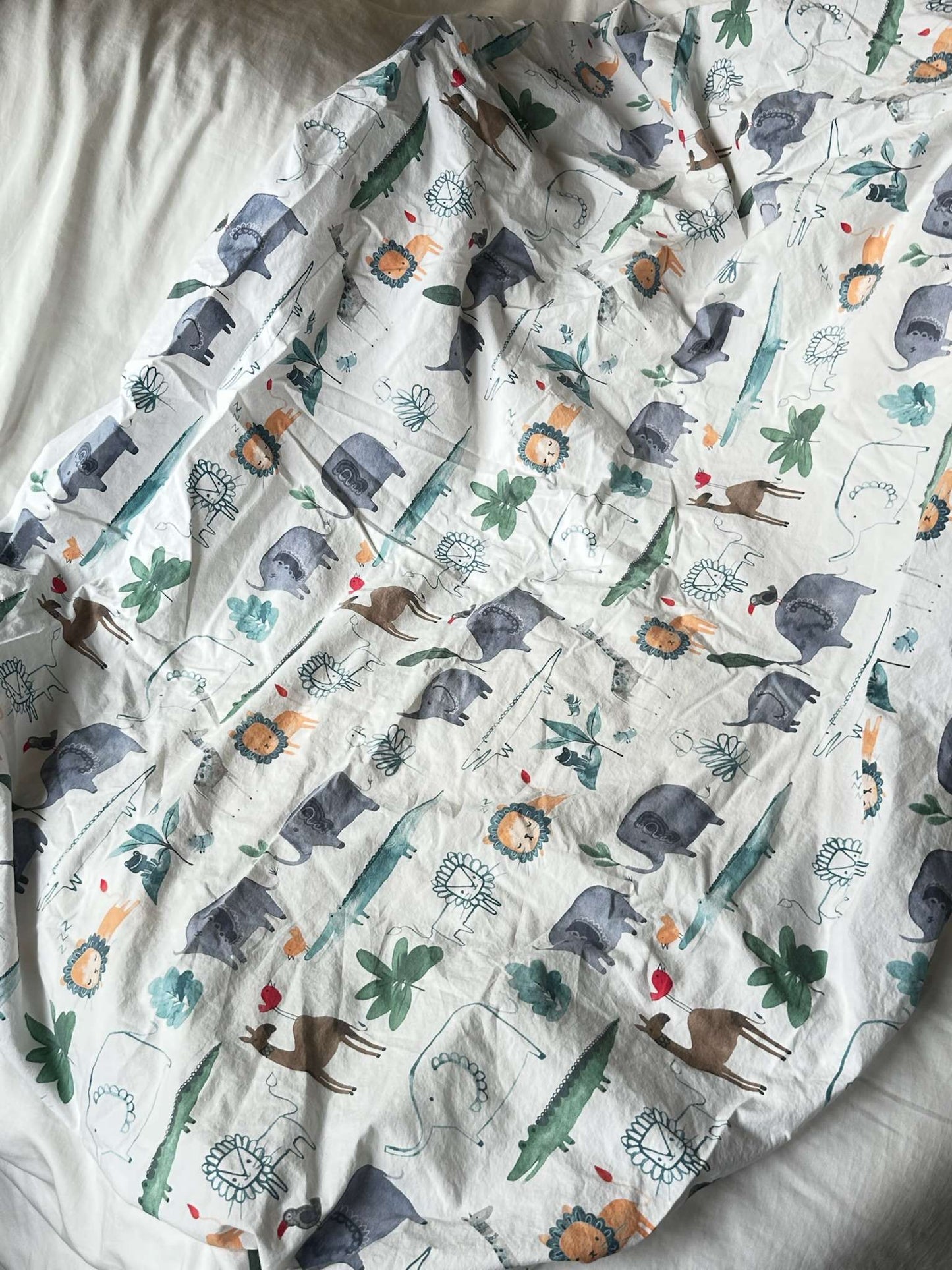 3 Pack Cutest Pottery-Barn Crib Sheets - Animal Jungle Heaven!  Organic!
