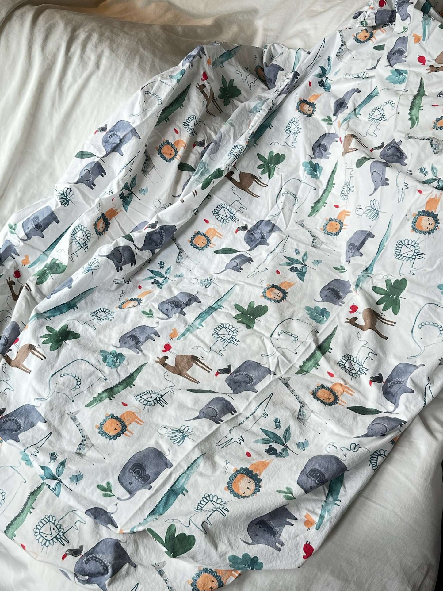 3 Pack Cutest Pottery-Barn Crib Sheets - Animal Jungle Heaven!  Organic!