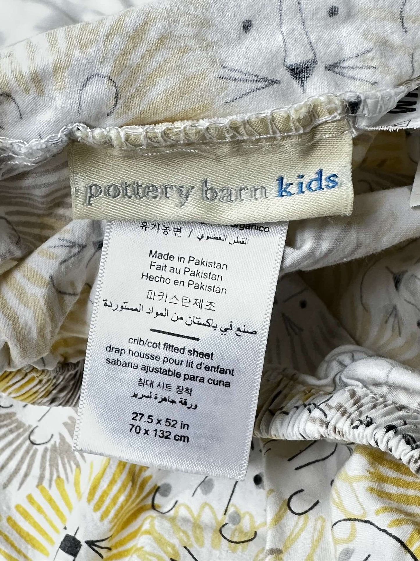 3 Pack Cutest Pottery-Barn Crib Sheets - Animal Jungle Heaven!  Organic!