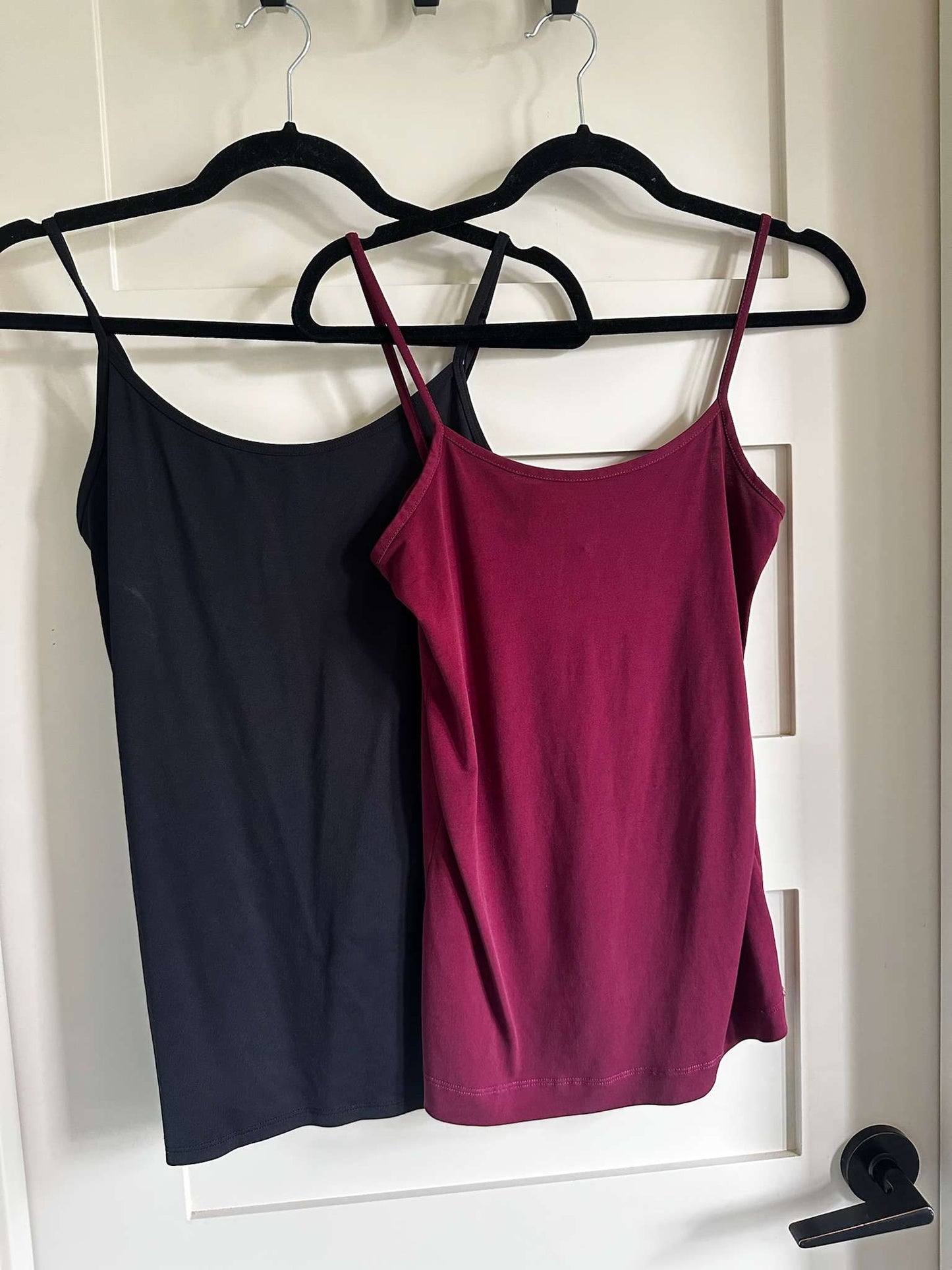 Premium Thyme Maternity Camisole Bundle – 2 Tanks – Size S, Maternity S (4-6)