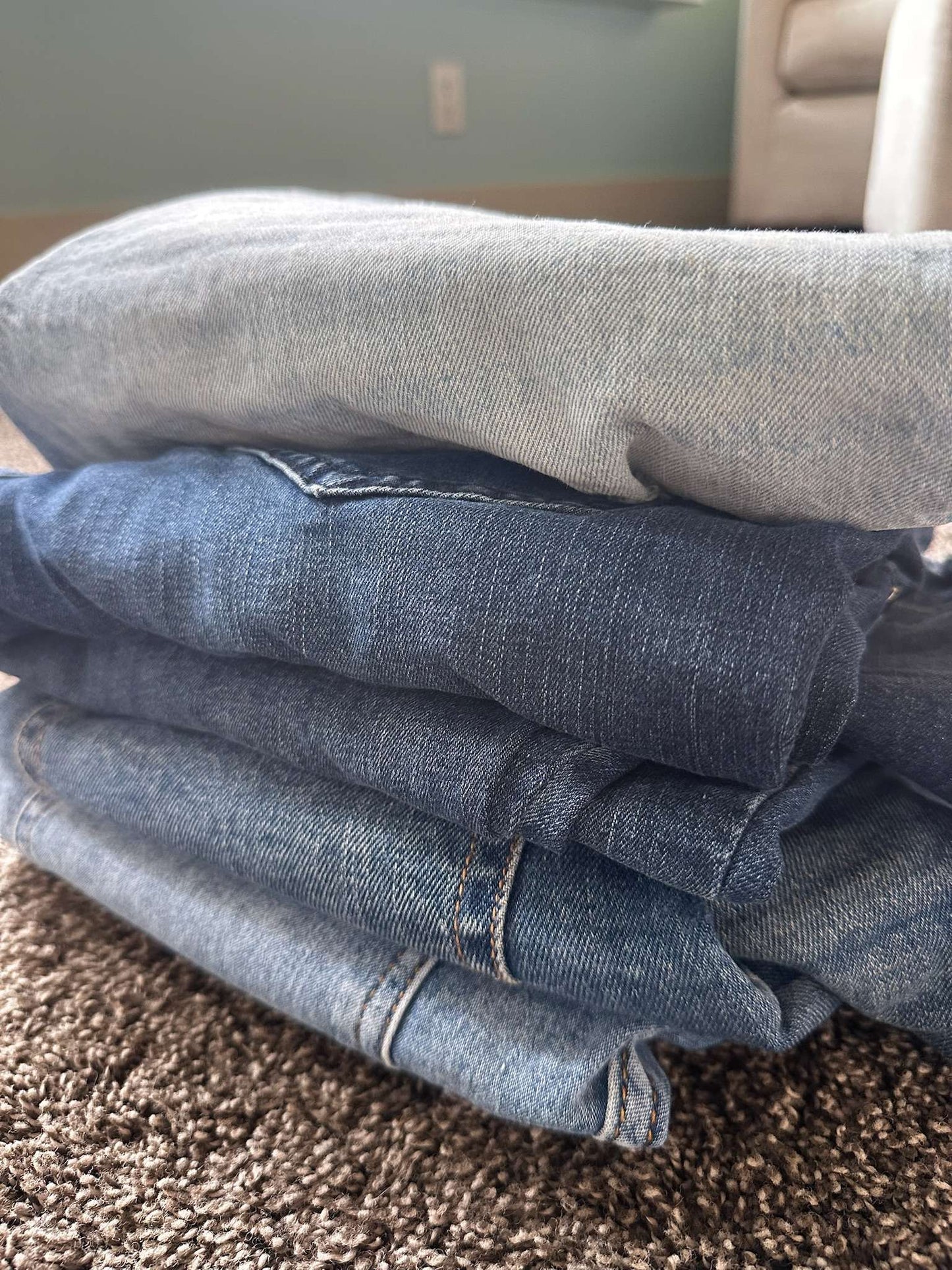 Maternity Denim Bundle – 5 Pieces – Size 6/S, Maternity S (4-6)