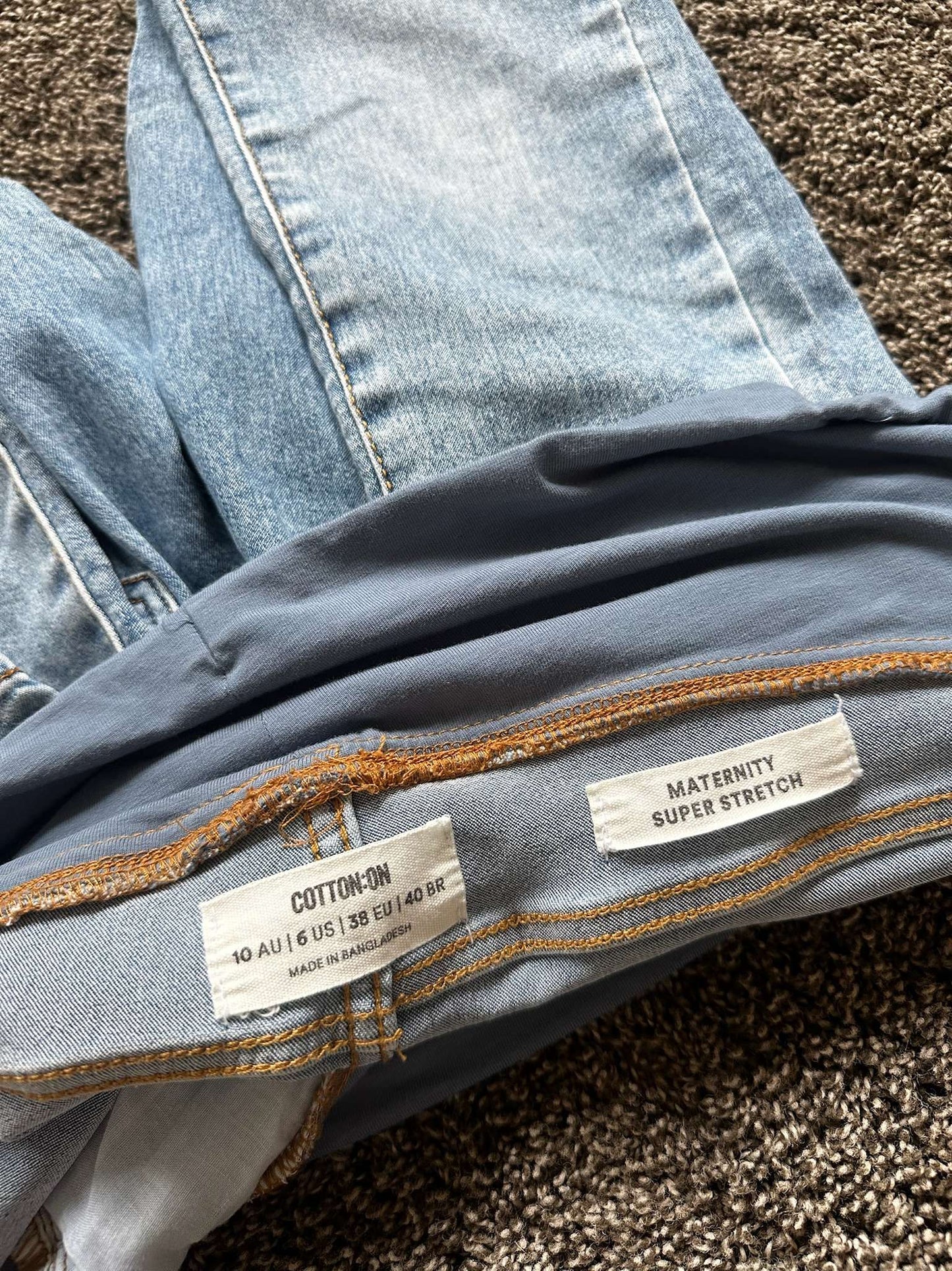 Maternity Denim Bundle – 5 Pieces – Size 6/S, Maternity S (4-6)
