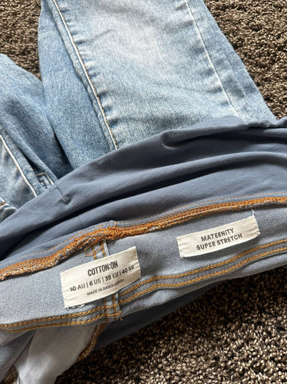 Maternity Denim Bundle – 5 Pieces – Size 6/S, Maternity S (4-6)