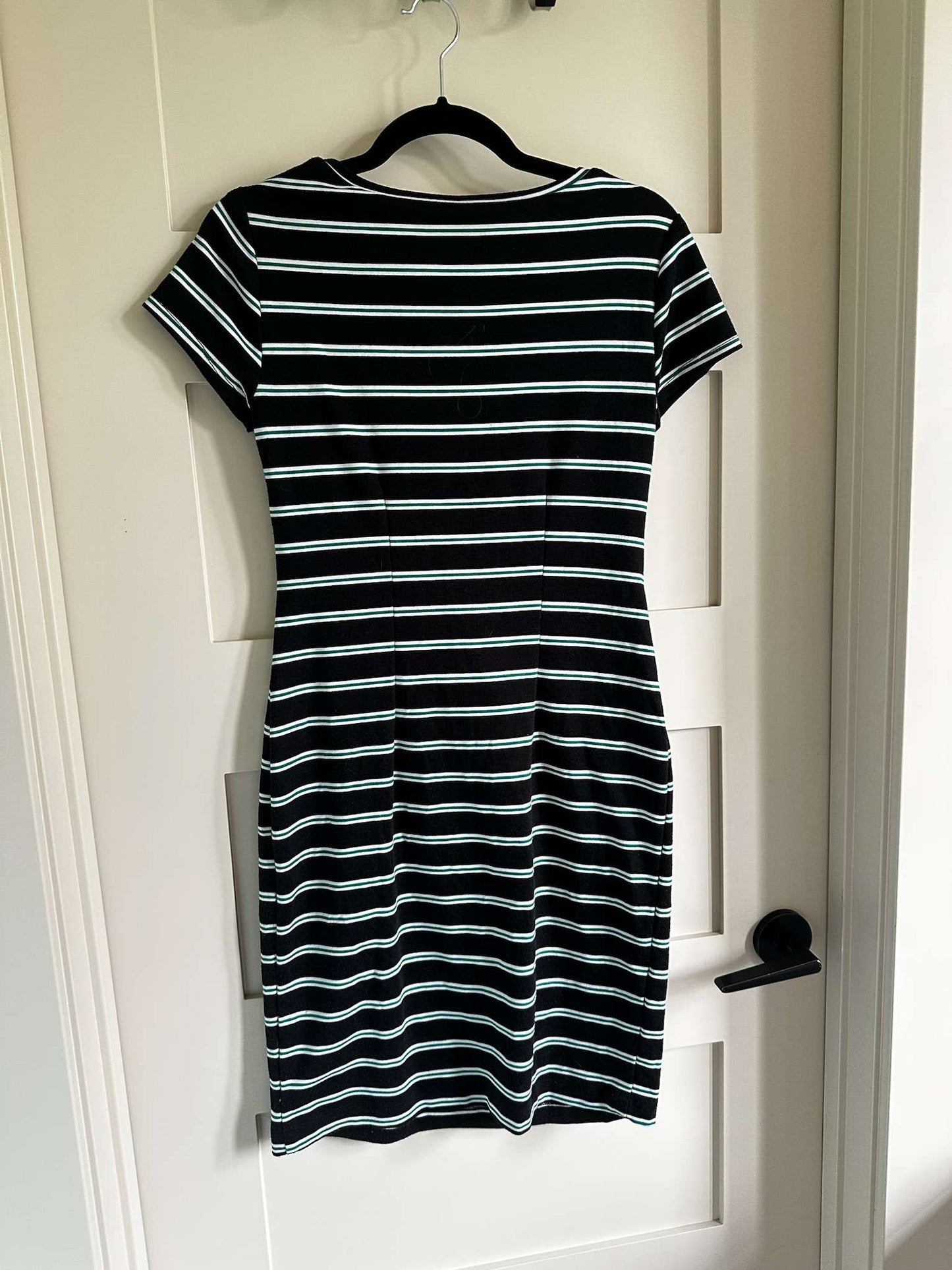 Premium Maternity Dress Bundle – Floral + Stripe – Size S, Maternity S (4-6)