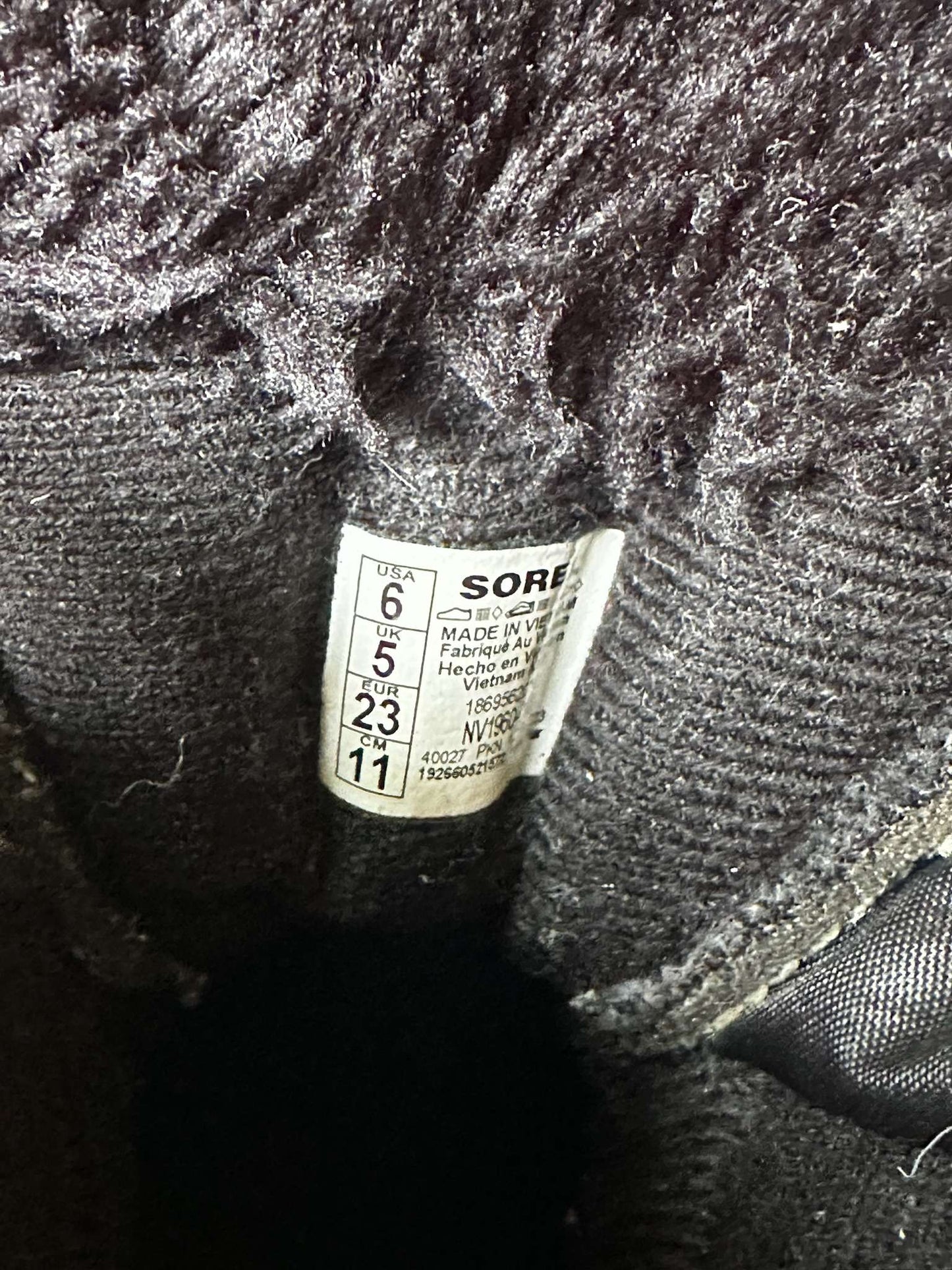 SOREL Kids Winter Boots – Black – US 6 / EU 23, Shoes 6 (Walkers:12-24 mth)