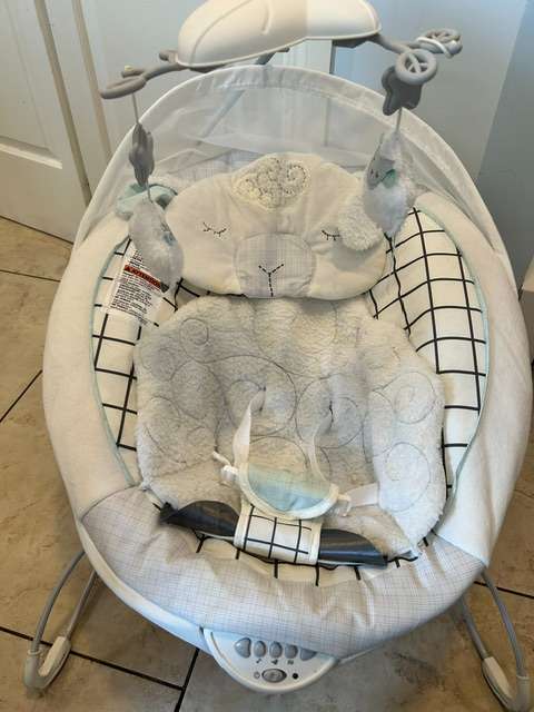 Sweet Little Lamb Deluxe Bouncer