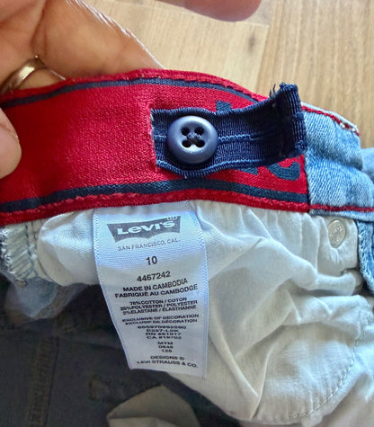 Levi’s straight leg jeans , Kids 10