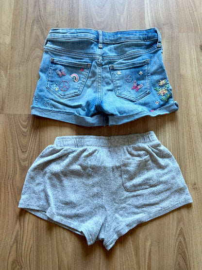 2x shorts Gap and Roxy, Kids 10