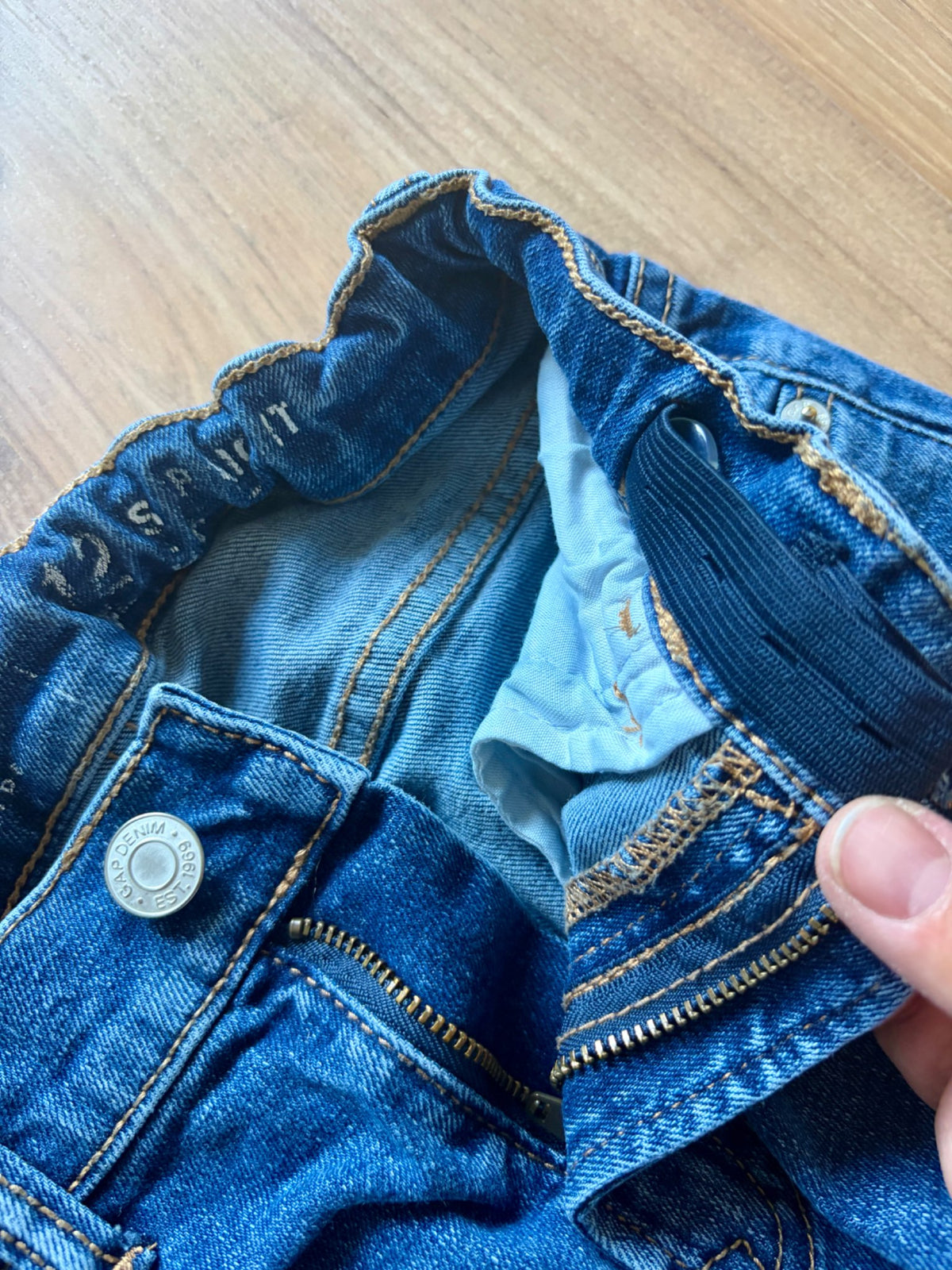 Size 12 Gap straight leg jeans , Kids 12