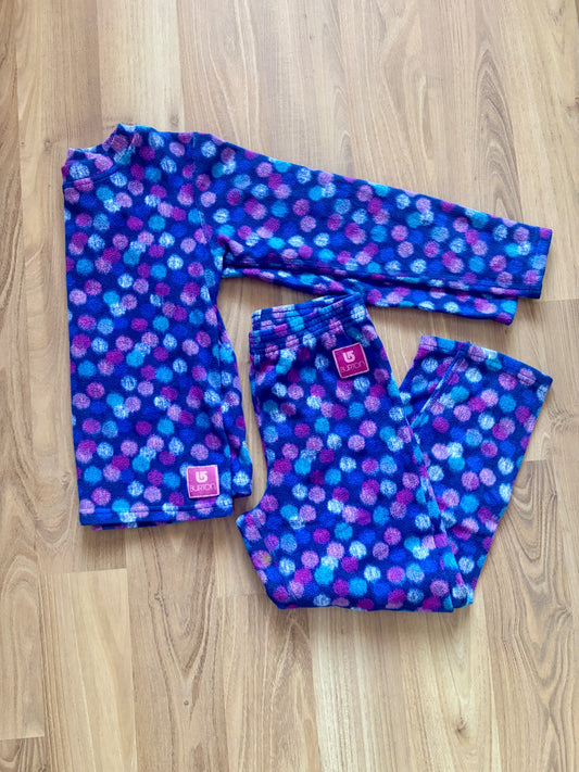 Burton fleece Baselayer size 5/6, Kids 5/5T