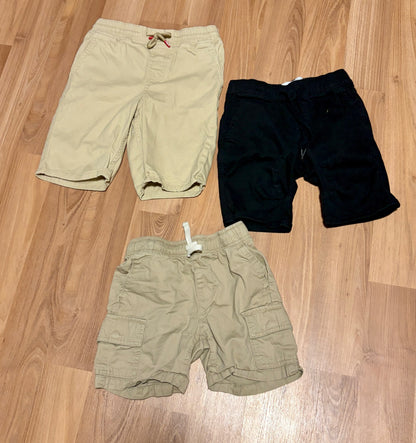 (3) Cargo shorts bundle , Kids 6/6X
