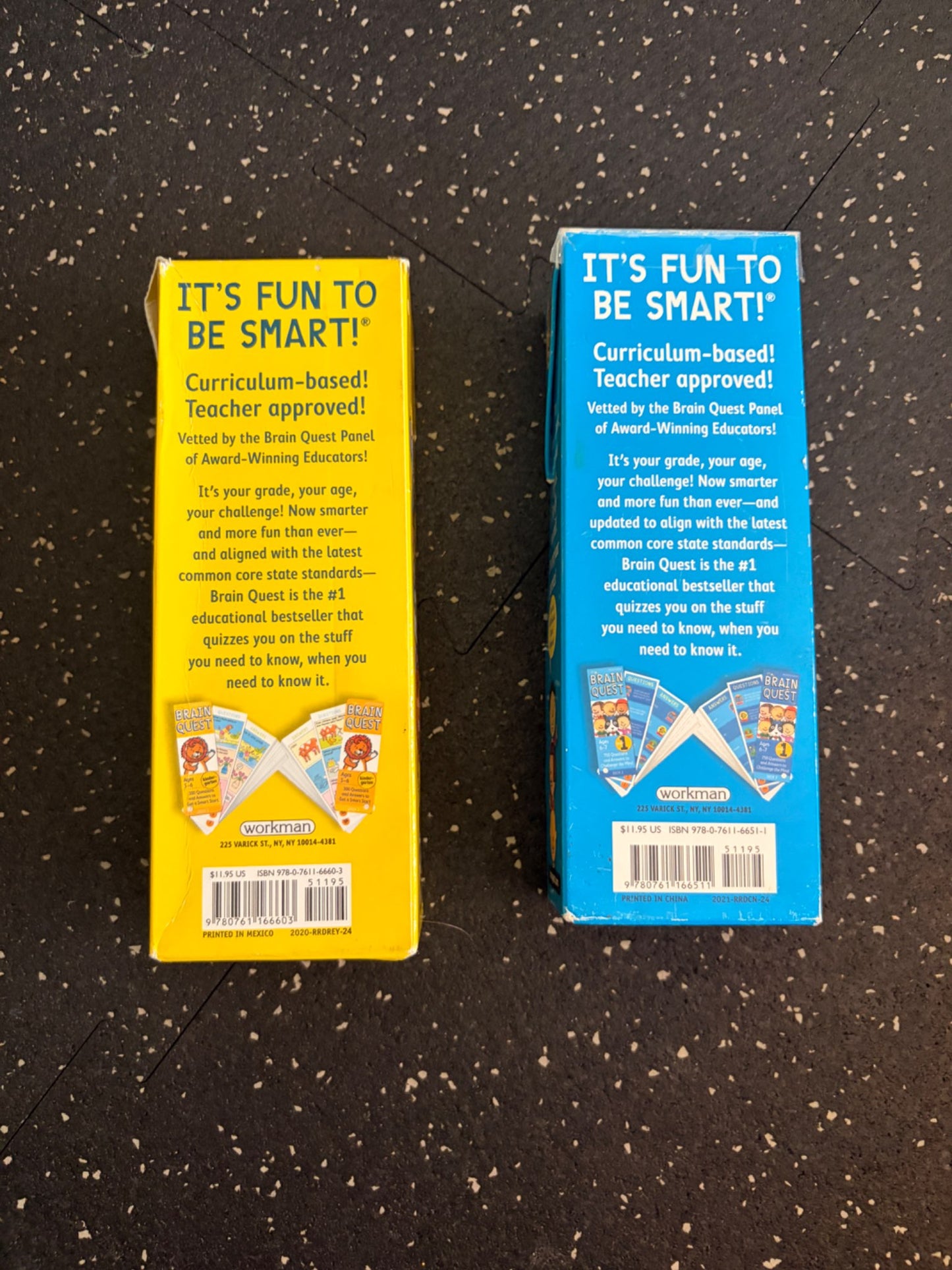 Brain Quest Kindergarten and  grade 1 set