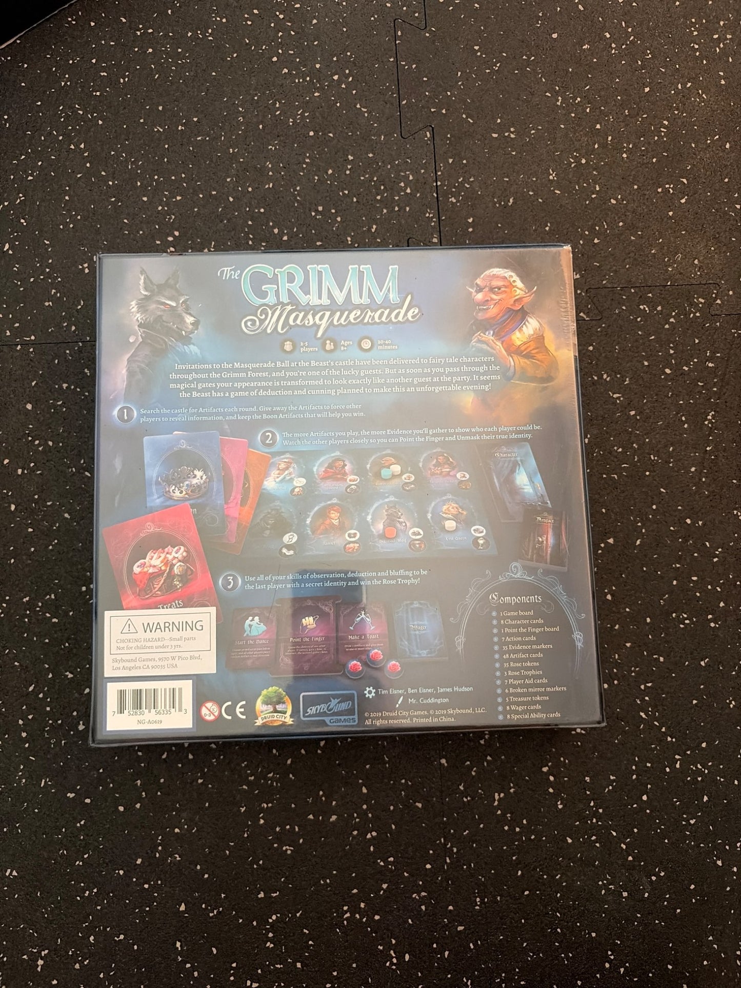 Brand new - The Grimm Masquerade Game.