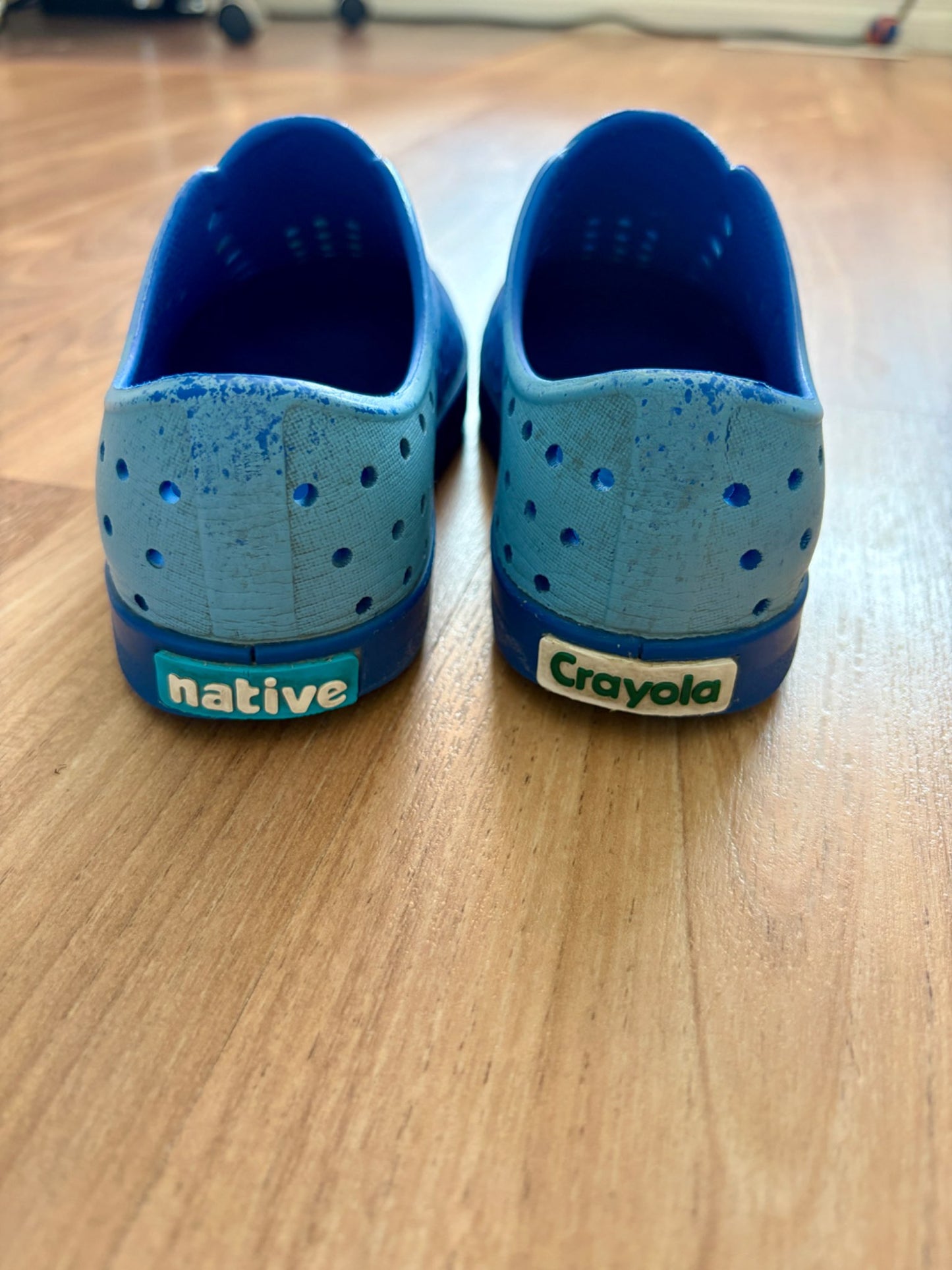 Native x Crayola shoes C13, Shoes 13 (Kids:4-8yr)