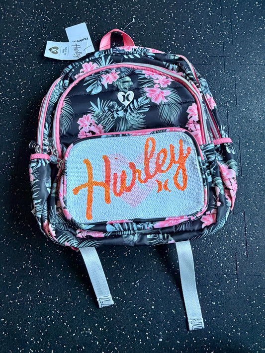 BNWT Hurley flip sequin backpack