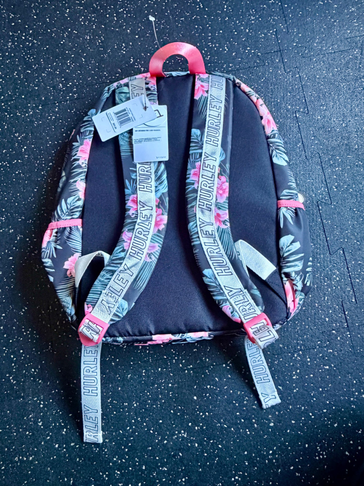 BNWT Hurley flip sequin backpack