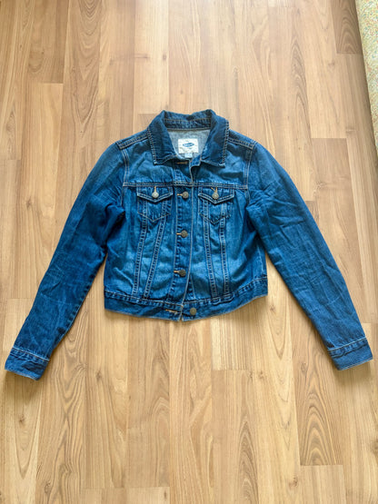 Old navy denim jacket youth size S (10), Kids 10