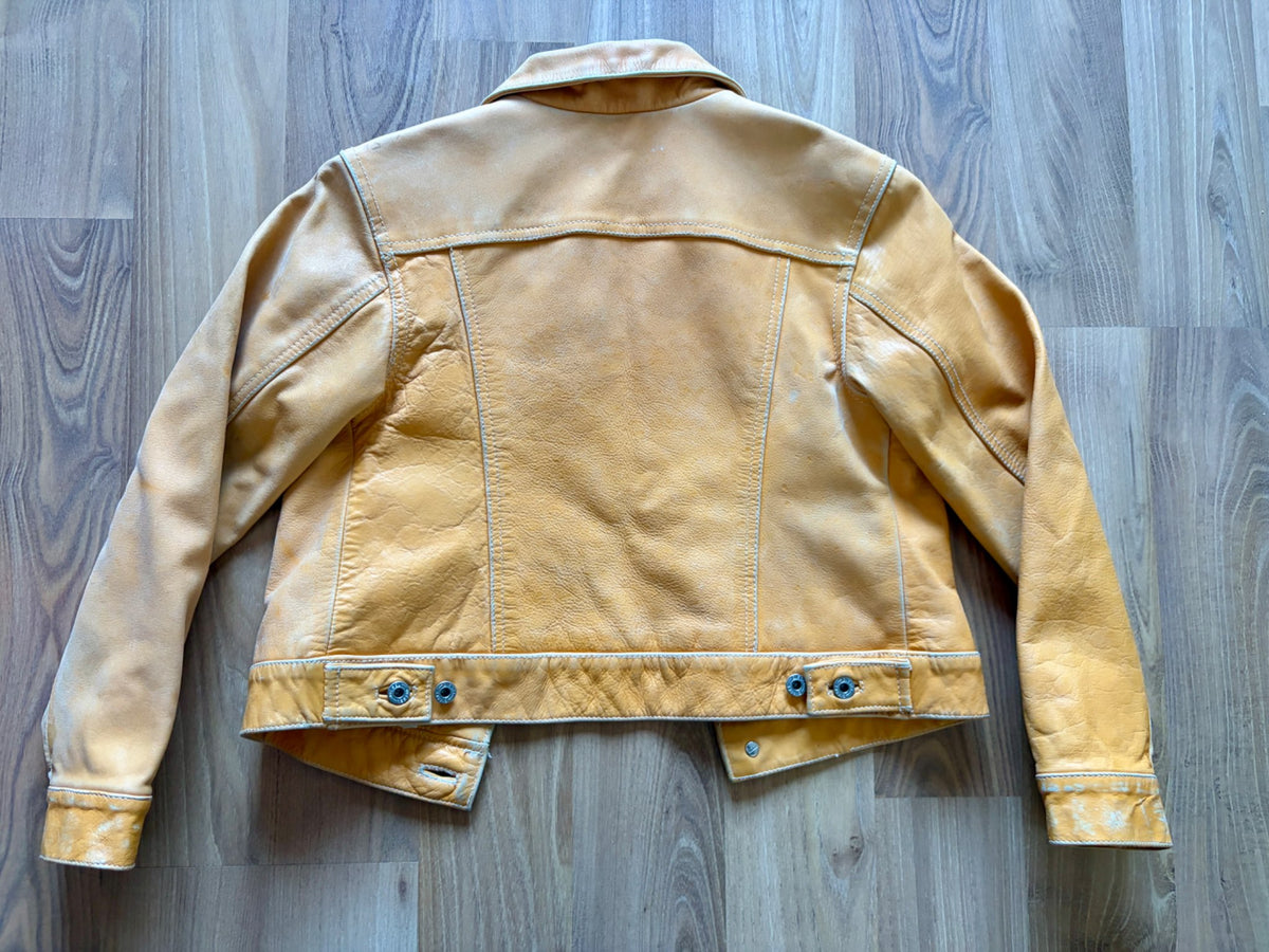 vintage Diesel leather jacket, Kids 7