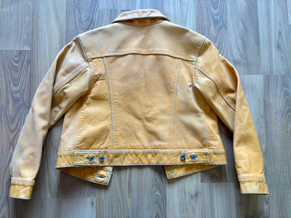 vintage Diesel leather jacket, Kids 7