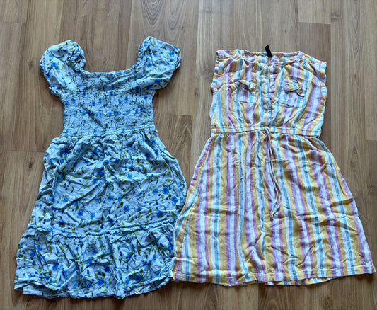 2X short sleeved light flowy dresses , Kids 8