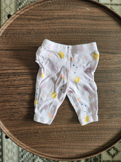 Newborn Fruit Print Pants, Kids Newborn