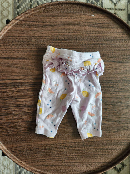 Newborn Fruit Print Pants, Kids Newborn