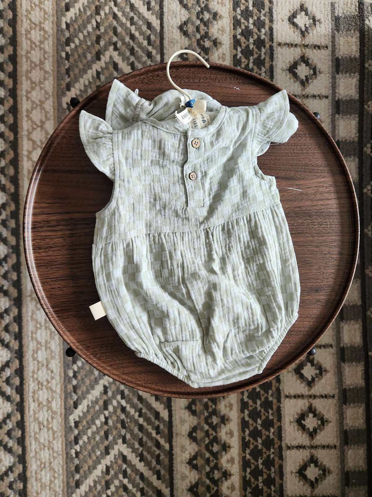 Rabbit Bear Organic Baby Girl Outfit 3 months, Kids 3 Month (0-3M)