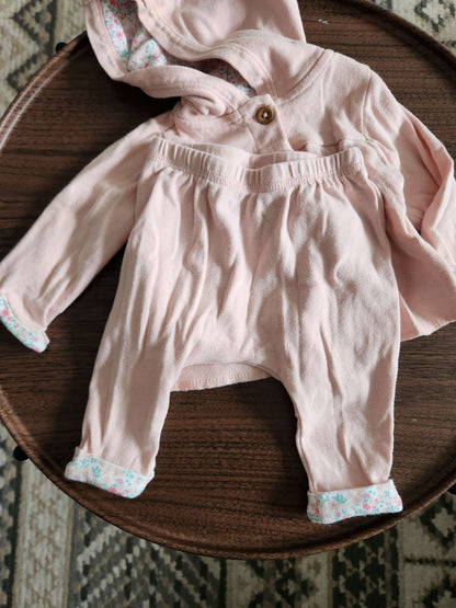Carter's Pink 3m Set, Kids 3 Month (0-3M)