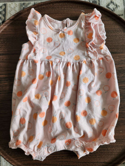 Fruit Pink Carters Romper 0-3m, Kids 3 Month (0-3M)